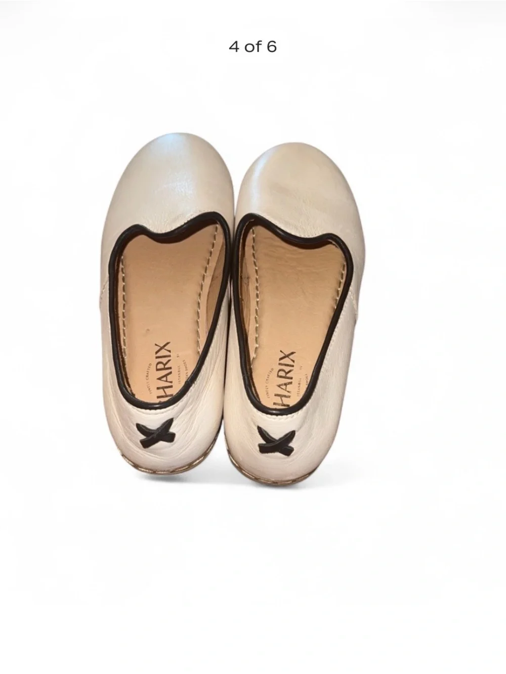 Charix Leather slip on flats